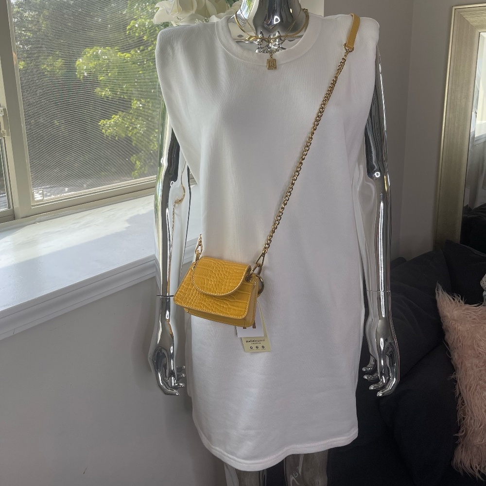 Olivaceous l Our Muscle Sleeve Tank Dress